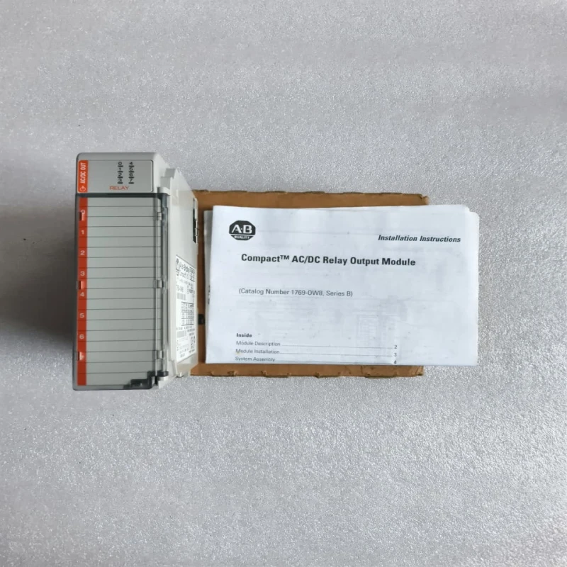 Allen-Bradley 1769-OW8 CompactLogix 8-Point VAC/VDC Relay Output Module thumbnail 7